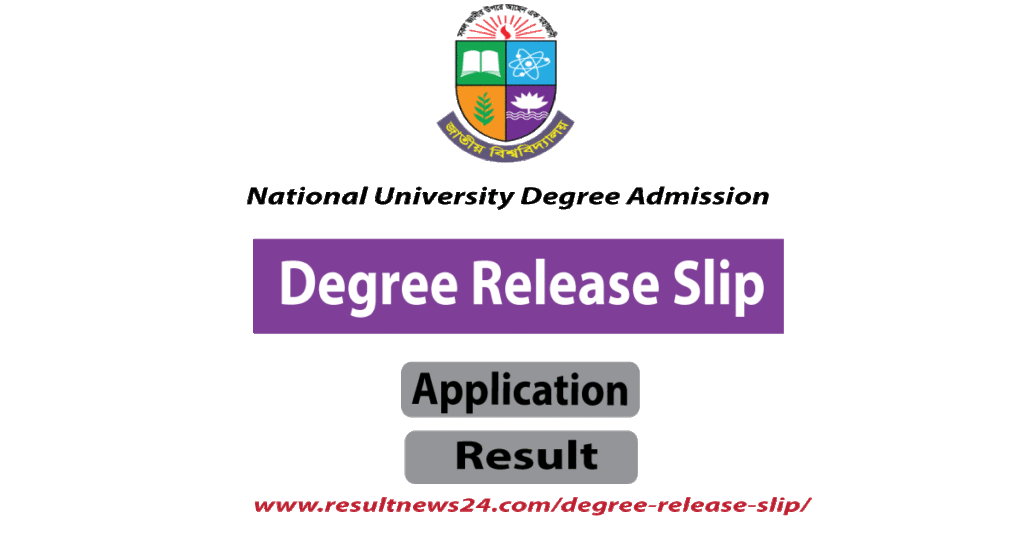 degree release slip