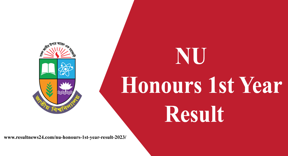 nu honours 1st year result 2023