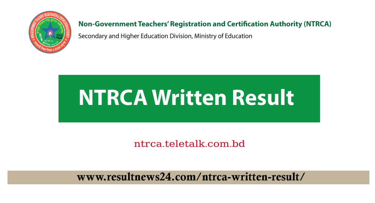 ntrca written result