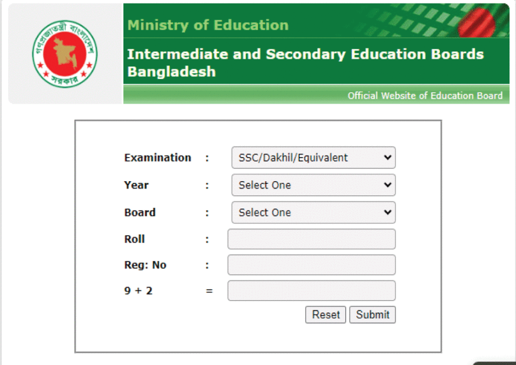 educationboardresults gov bd - education board result 2023