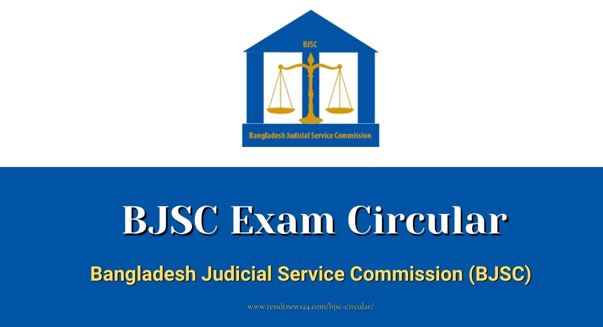 BJSC Circular exam notice