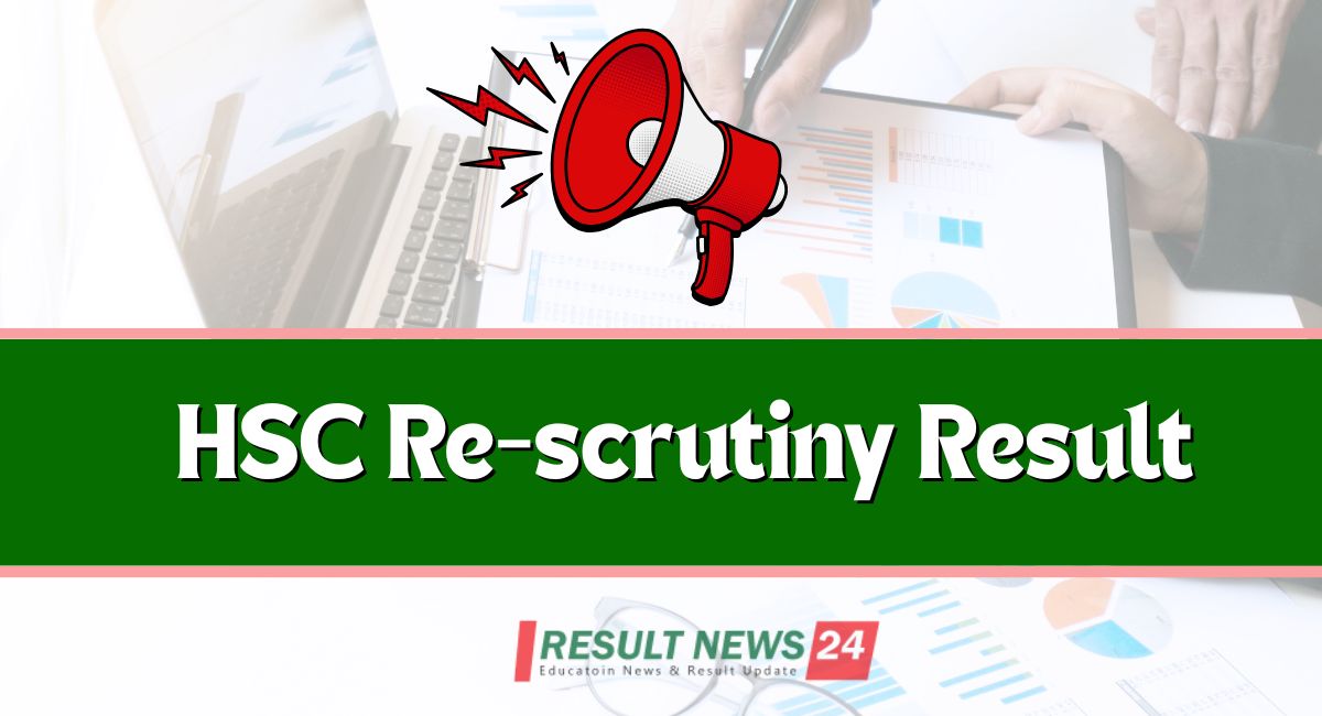 HSC Re-scrutiny Result pdf