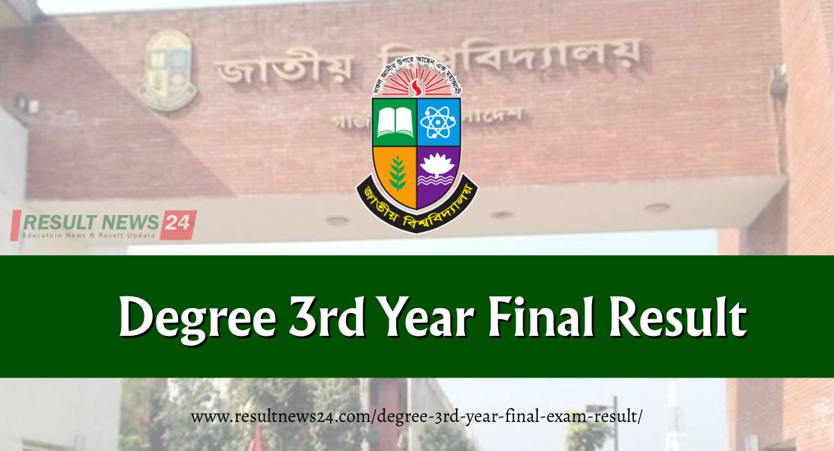 Degree 3rd Year Final Exam Result